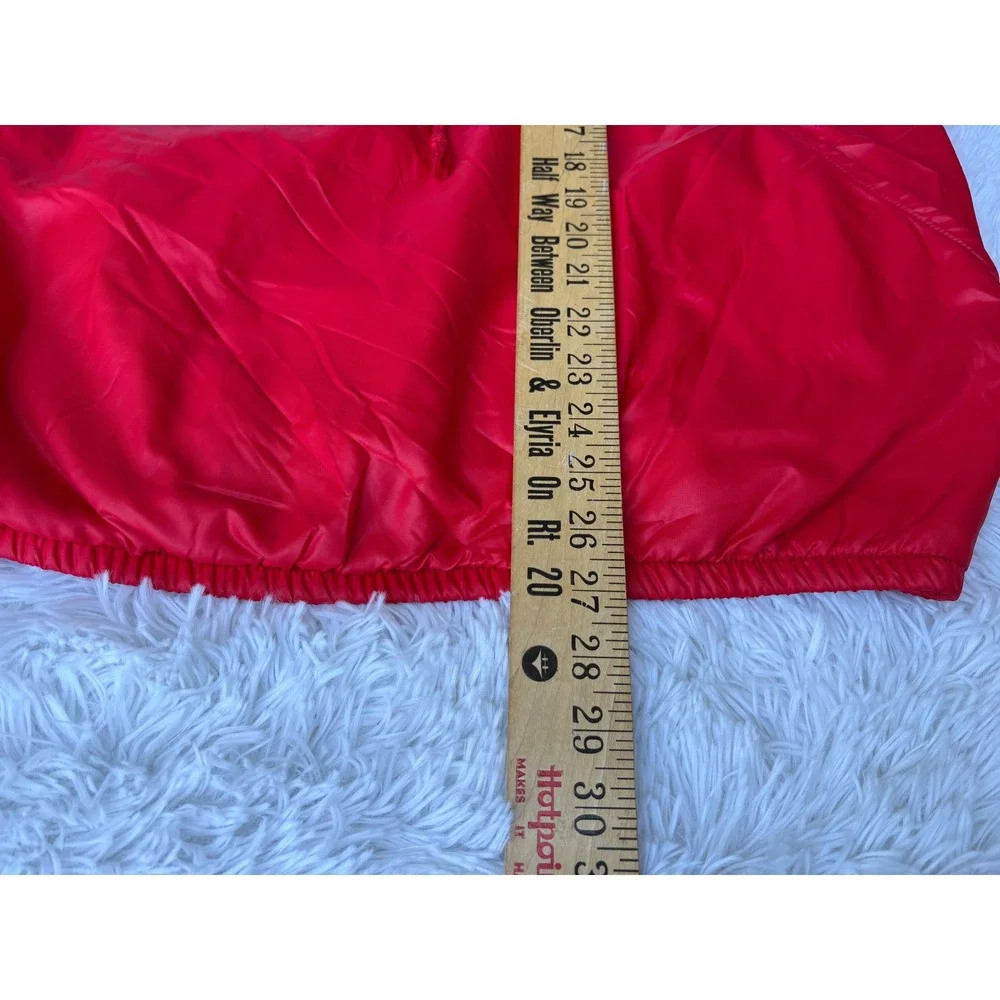 Vintage Chalk Line Detroit Red Wings Windbreaker Jacket Mens Large USA